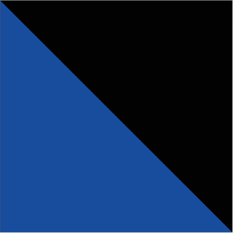 Azul com Preto